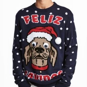 Feliz Navidog Ugly Christmas Sweater